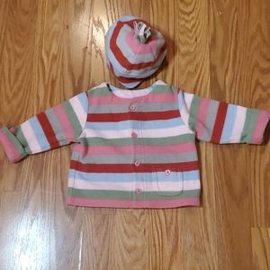 GAP-Multi-color Matching Newborn Top & Hat
